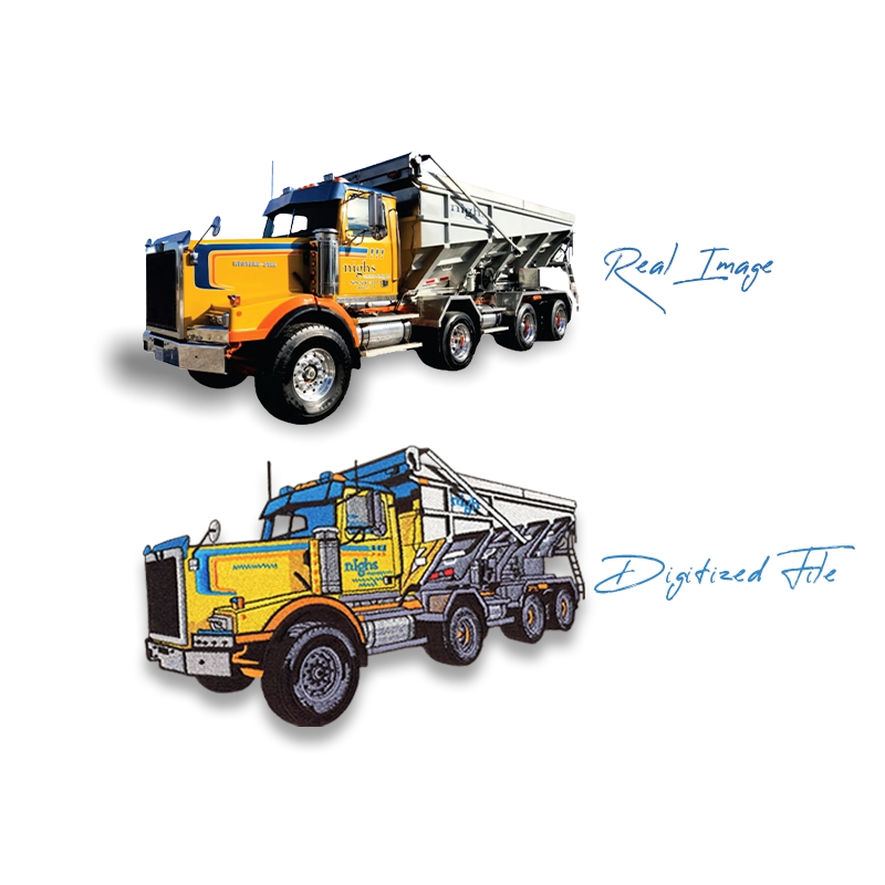 Digitize Image for Embroidery