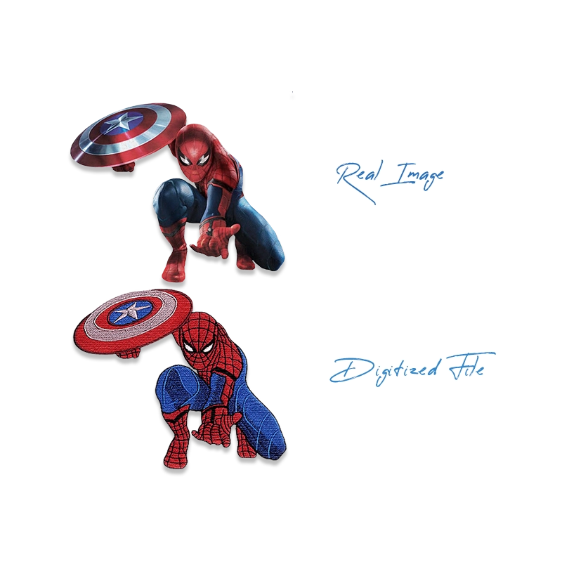 Embroidery Digitizing for Fictional Character