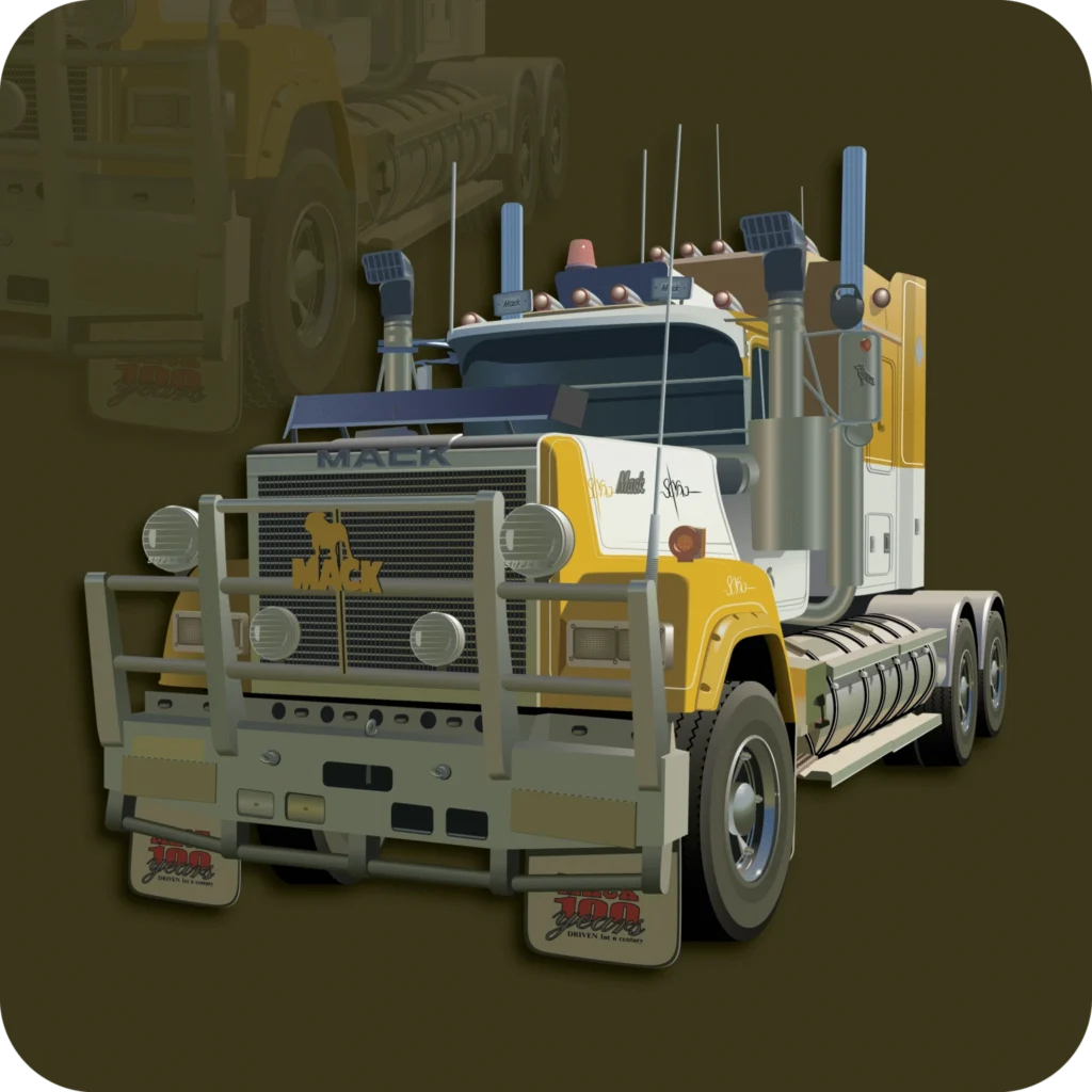 Truck Embroidery Digitizing